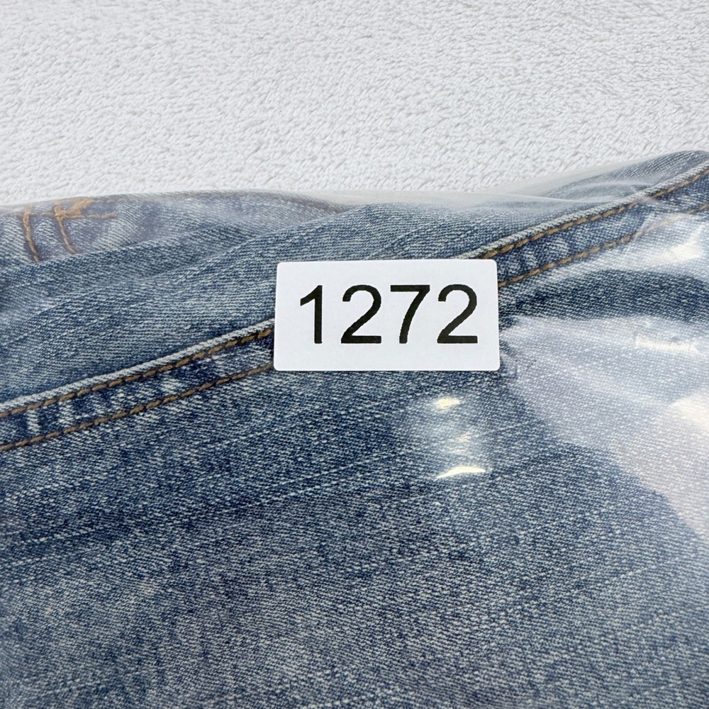 Y2K Announcements Maternity Embellished Bug Embroidered Jeans XL 16/18 - Picture 8 of 8